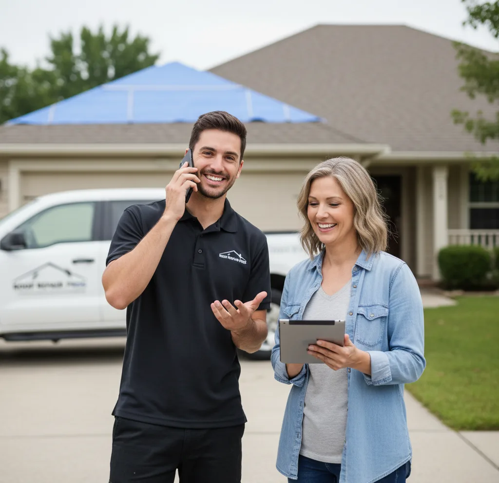 Modern Solutions Roof Repair customer support in Bainbridge